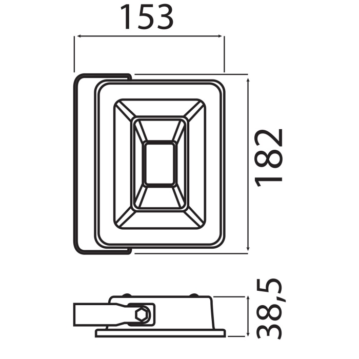 HOROZ PARS-30W YEŞİL LED PROJEKTÖR