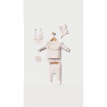 Lale Nakışlı 5li Set