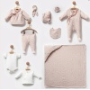 Kız Bebek Premium Fırfırlı Muslin 10lu Yenidoğan Set