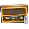 Everton RT-827 Bluetooth-USB-SD-FM Kumandalı Nostaljik Radyo