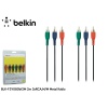 Belkin BLK-F3Y080BF2M 2m 3xrca,m-m Metal Kablo