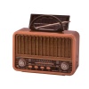 Everton Rt-834 radyo-TF card-usb-Kumandalı Nostaljik Radyo Solar Güneş Panelli