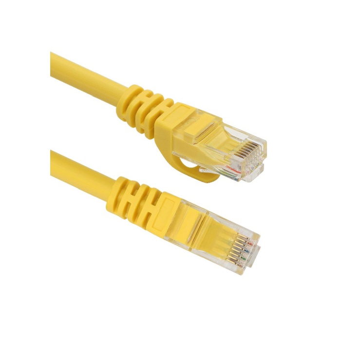 Vcom NP611B-Y-1.0 Cat6 1.0MT Sarı Utp Patch Kablo