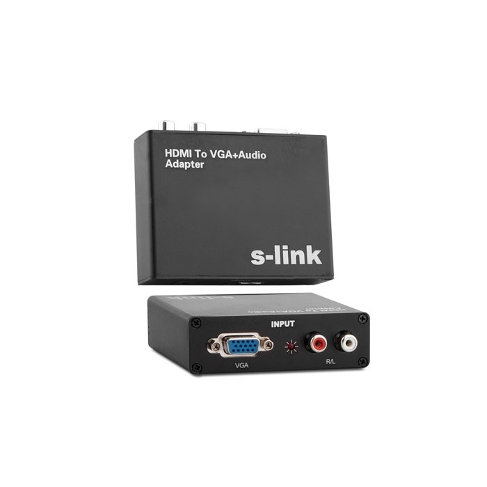 S-link SL-VHC11 Vga To Hdmı Dönüştürücü Adaptör