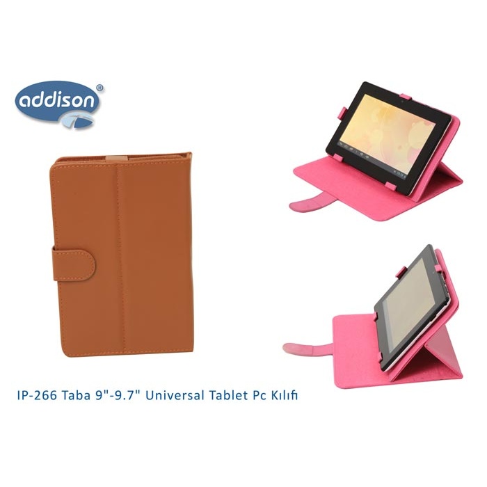 Addison IP-266 Taba 9-9.7 Universal Tablet Kılıf
