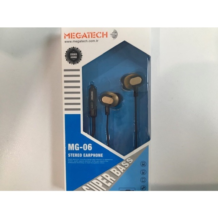 Megatech MG-06 Gold Mikrofonlu Kulaklık