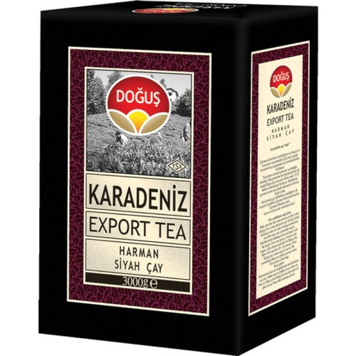Doğuş Karadeniz Export Çay 3000 gr Karton Kutu