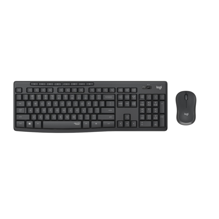 Logitech MK295 Kablosuz Siyah Klavye Mouse Set