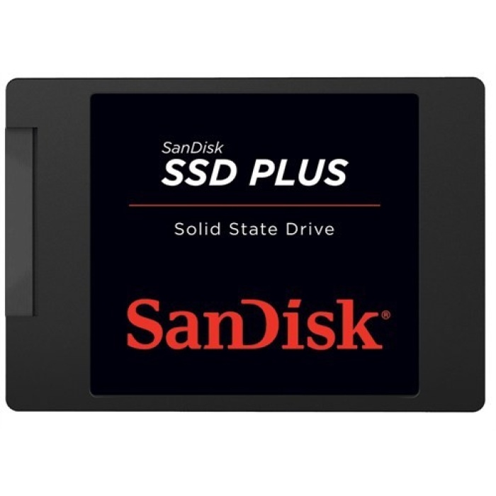 Sandisk 480Gb Ssd Plus 530Mb-445Mb-S SSD SDSSDA-480G-G26 Sata 3 2.5 Harddisk