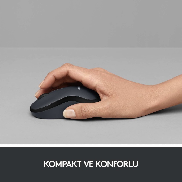 Logitech B220 Silent Sessiz Charcoal Kablosuz Mouse