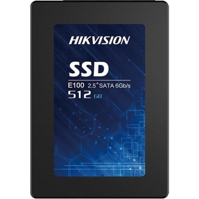 Hikvision 512GB E100 550-480MBs Sata 3 2.5 HS-SSD-E100-512G Ssd Harddisk