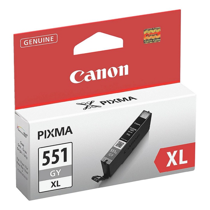 Canon CLI-551XL GY Gray Gri Yüksek Kapasiteli Mürekkep Kartuş IP7250 MX925