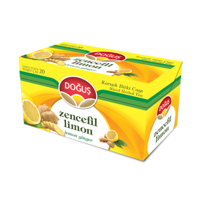 Doğuş Zencefil Limon Bitki Çayı 20x2 gr