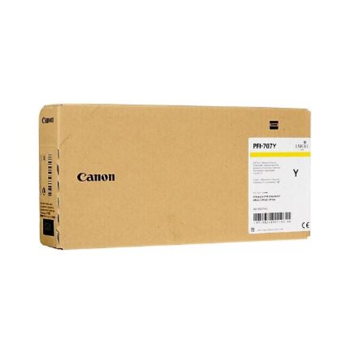 Canon PFI-707Y Yellow Sarı Plotter Kartuş IPF830-840-850
