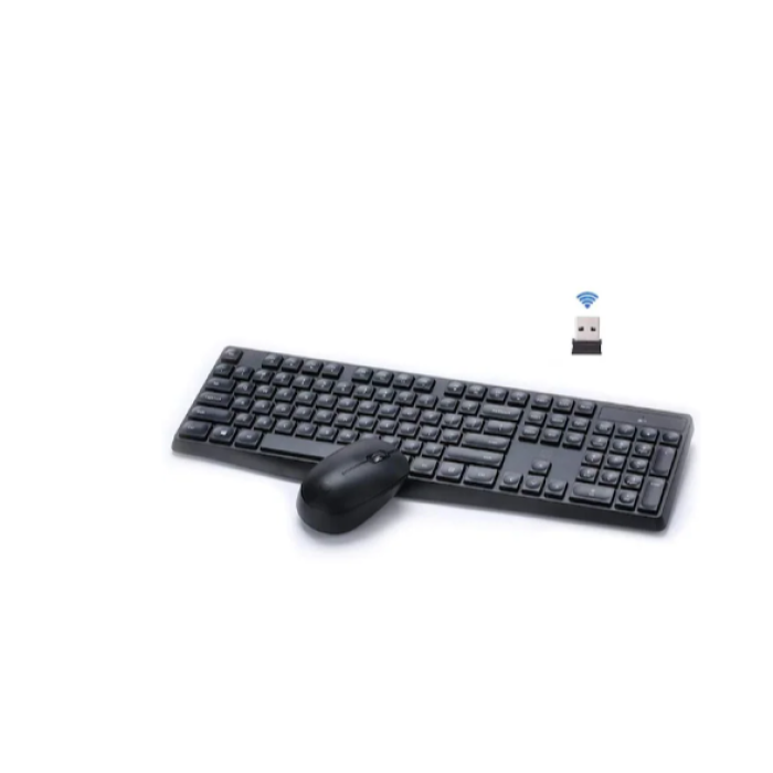 Hp 7YA13PA CS10 USB Kablosuz Klavye + Mouse Set Siyah Türkçe Q 2.4GHz Sessiz Tuş Takımı