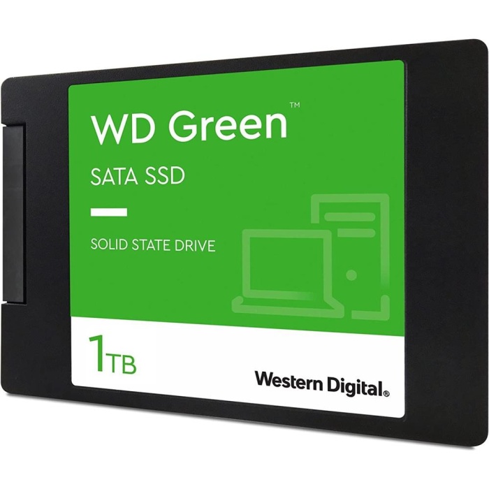 Wd 1TB Green WDS100T3G0A 545-465 MB-S 2.5 Inç 7mm Sata SSD