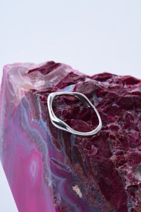 Thin Wave Çelik Yüzük