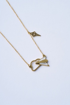 Freedom Cloud Çelik Kolye