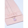 Glossy Pink Çelik Kolye