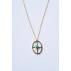 Turquoise Vigor Çelik Kolye