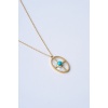 Turquoise Vigor Çelik Kolye