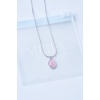 Kallyse Pink Çelik Kolye