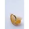 Curve Gold 925 Ayar Gümüş Yüzük