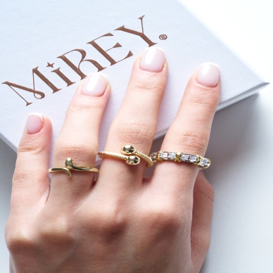 Gold Snake Ayarlanabilir Çelik Yüzük