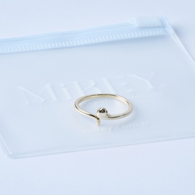 Gold Snake Ayarlanabilir Çelik Yüzük