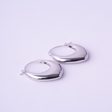 Cute Mini Bag Küpe - Silver