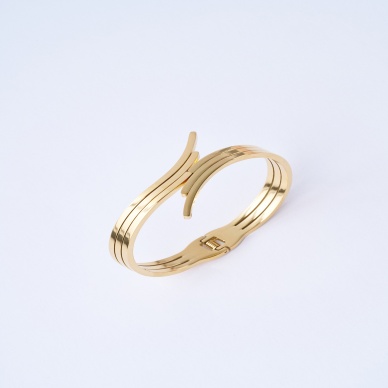 Abstract Modern Çelik Bileklik