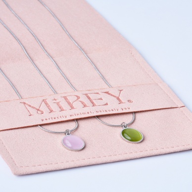 Kallyse Pink Çelik Kolye