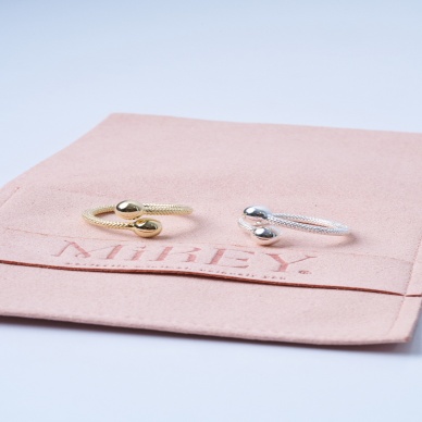 Magnet Ball Silver Ayarlanabilir Çelik Yüzük