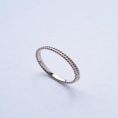Double Dotted Silver 925 Ayar Gümüş Yüzük