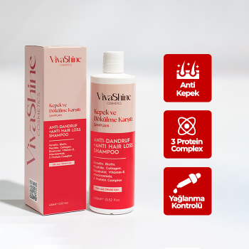 VivaShine Kepek Ve Saç Dökülme Karşıtı Şampuan