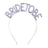 Kristal Taşlı Gümüş Renk Bride To Be Gelin Tacı