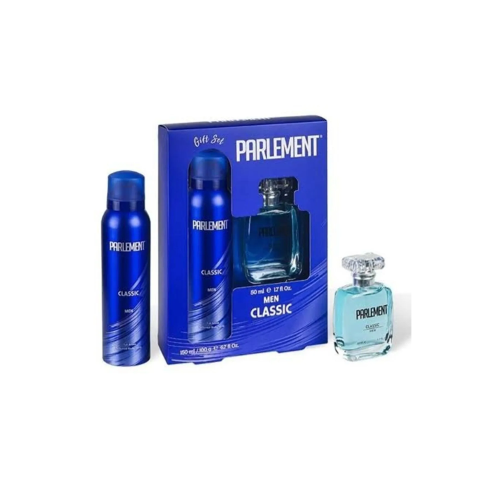 TOPTANBULURUM Parlement 50 Ml Classic Erkek Parfüm + 150 Ml Deodorant Seti