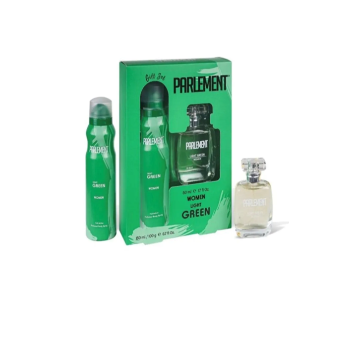 TOPTANBULURUM Parlement 50 Ml Light Green Kadın Parfüm + 150 Ml Deodorant Seti