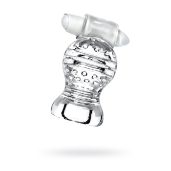 Lingam by TOYFA Masturbator ,Shakti, TPE, Şeffaf, 9 cm