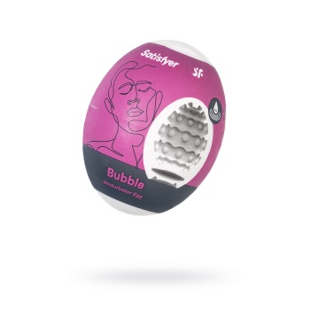 Satisfyer Egg Single (Bubble) Masturbatör gerçekçi değil
