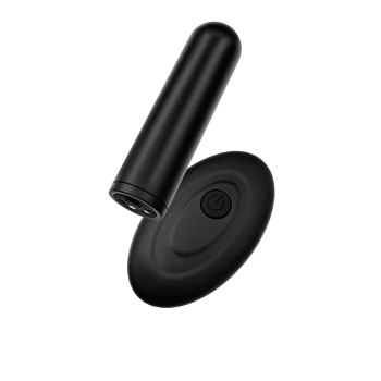 RealStick CALIBER uzaktan kumandalı vibro mermi, siyah