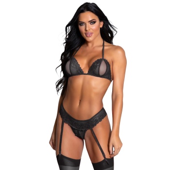 Siyah Renk Kadın Jartiyer