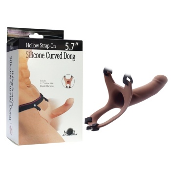 SİLİCONE CURVED DONG 5.7&amp;#39;&amp;#39;