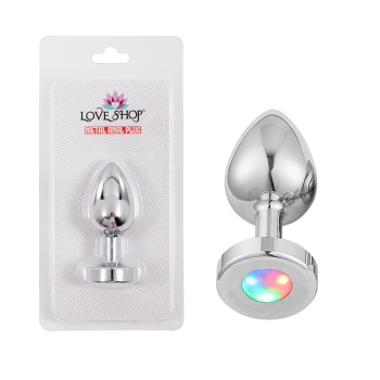 METAL ANAL PLUG  IŞIKLI MEDİUM