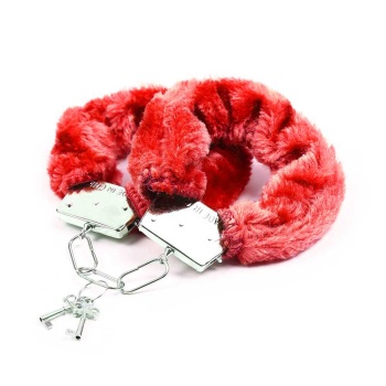 Fetilux Metal Fetiş Fantezi Kelepçe - Kırmızı