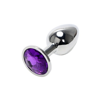 Backpart Paslanmaz Çelik Metal Taşlı Anal Tıkaç (Plug) - Small