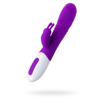 JOS TATY  Klitoral Uyarıcı Vibratör, silikon, mor, 21,5 cm