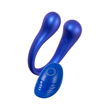 L’Eroina APP Etern Çok Fonksiyonlu Uygulama ve Kumanda Kontrollü Silikon Vibratör – Mavi, 23 cm