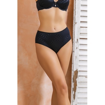 YÜKSEK BEL SLİP KÜLOT SİYAH (MGP22071)