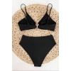 Halka Detaylı V Kesim Bikini Takım